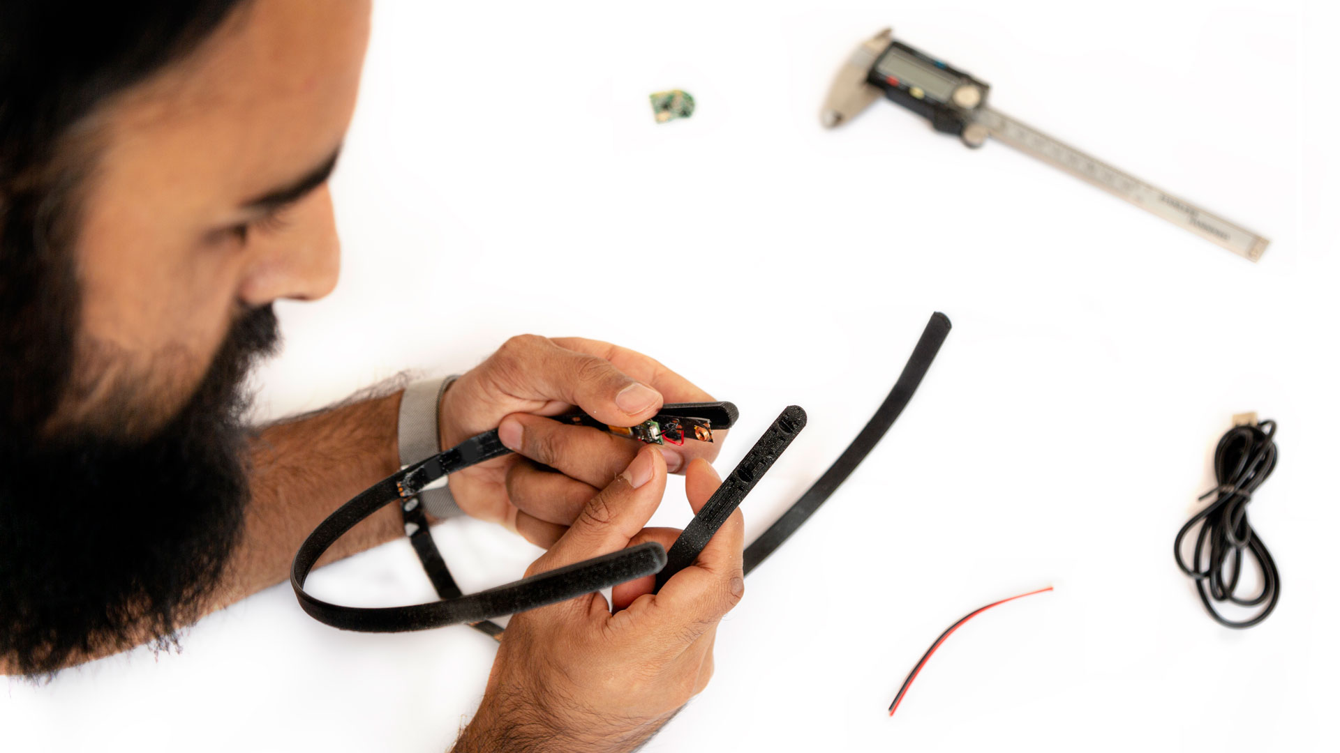 Bone headphones prototyping