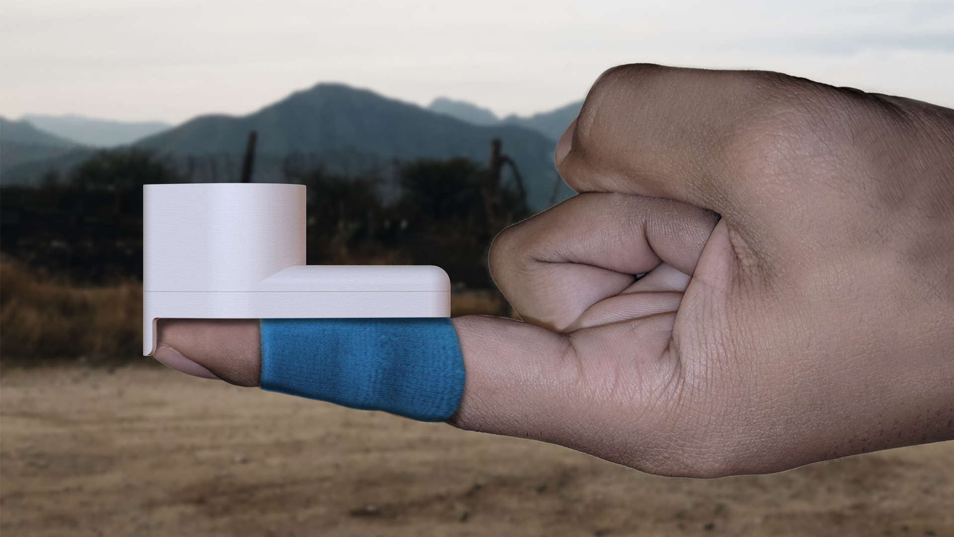 Finger wearing Catch HIV detector