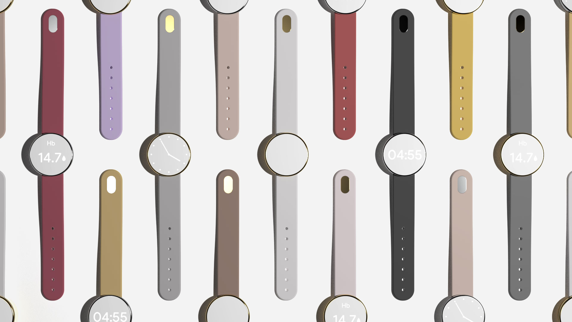 Dip render strap colours